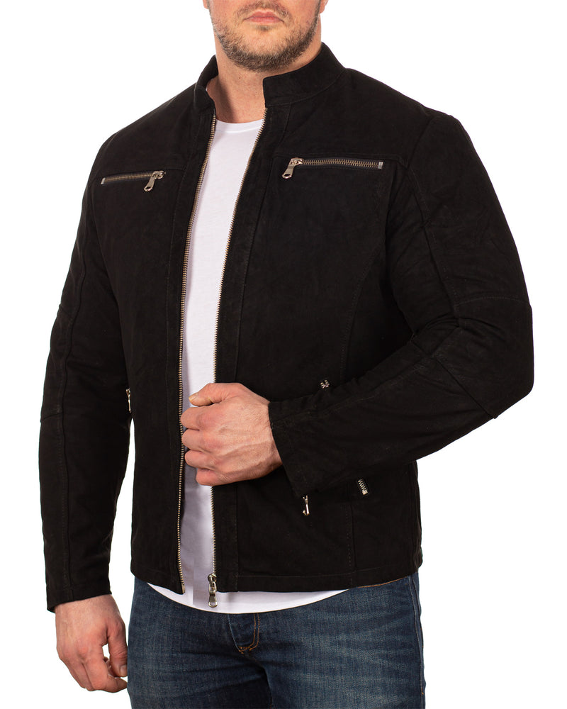 Herren Slim Fit Jacke 20RS21LUX - Black