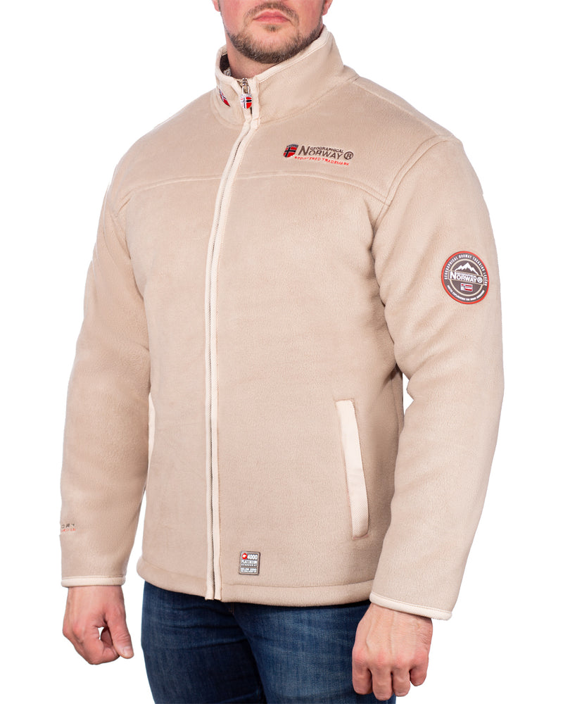 Herren Regular Fit Jacke ubolt - Camel