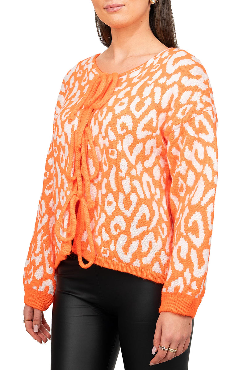 Damen Relaxed Fit Jacke 25RSW069 - Orange