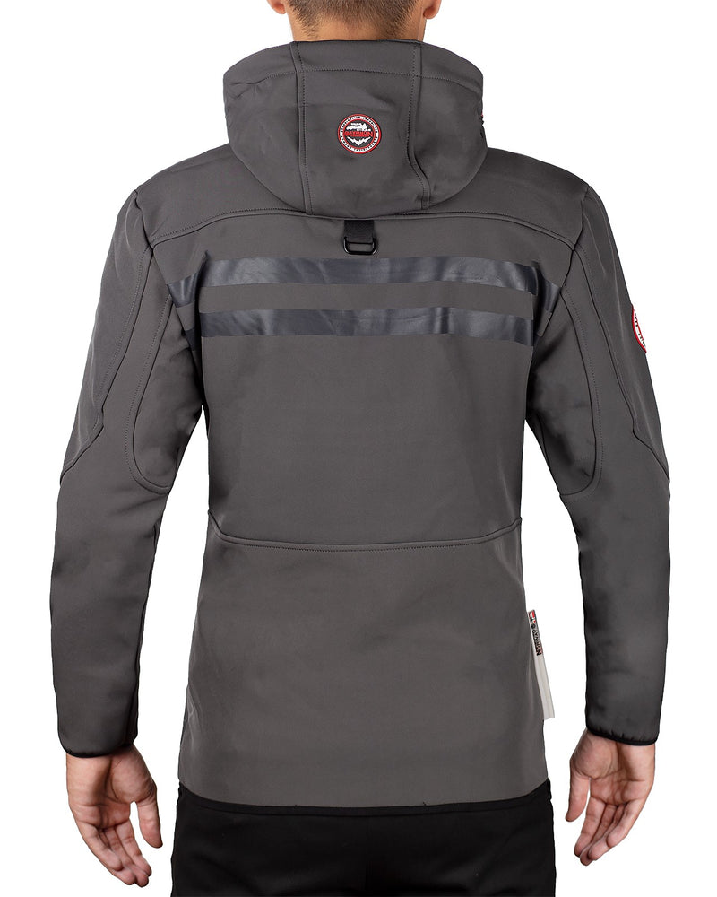 Herren Regular Fit Softshelljacke royaute men - ASSORT Dark Grey