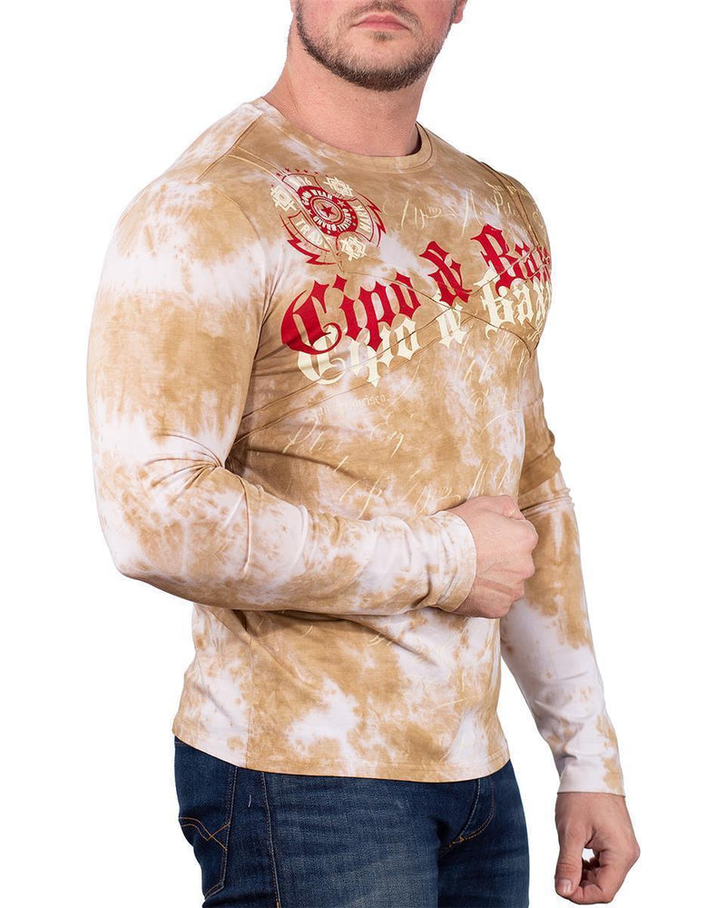 Herren Regular Fit Longsleeve CL489 - Yellow
