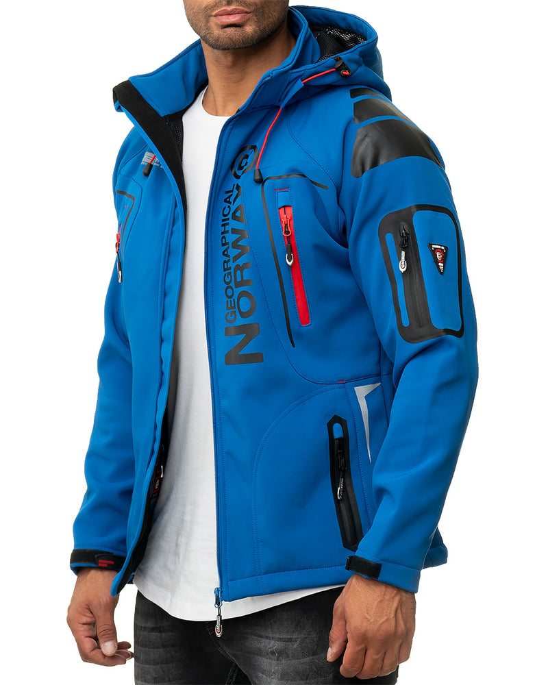 Herren Regular Fit Softshelljacke techno men - Royal Blue