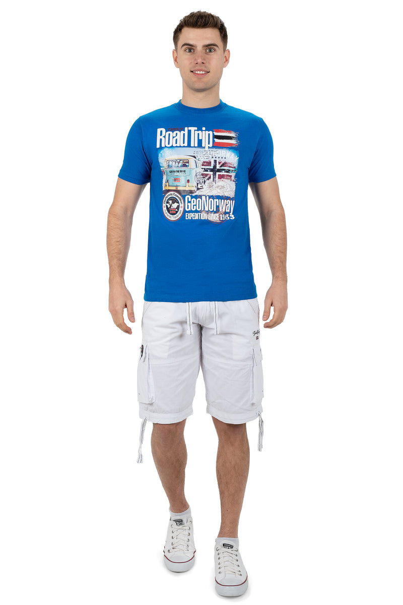 Herren Regular Fit T-Shirt jiami men - Royal Blue