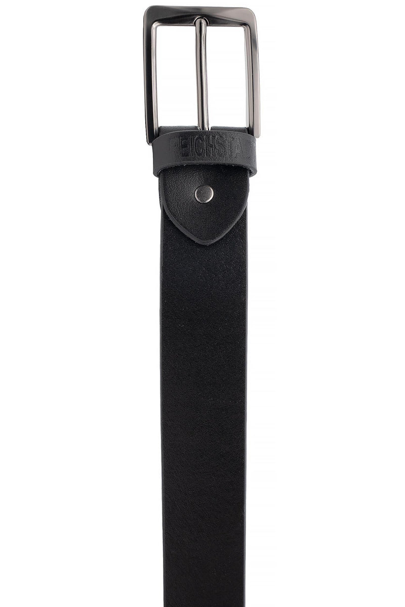 Herren Fashion Gürtel Echtleder 25RS060 - Black