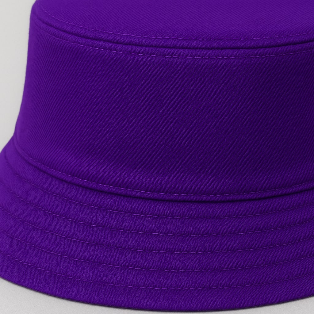 Herren Regular Fit Anglerhut 25RS074 - Dark Purple