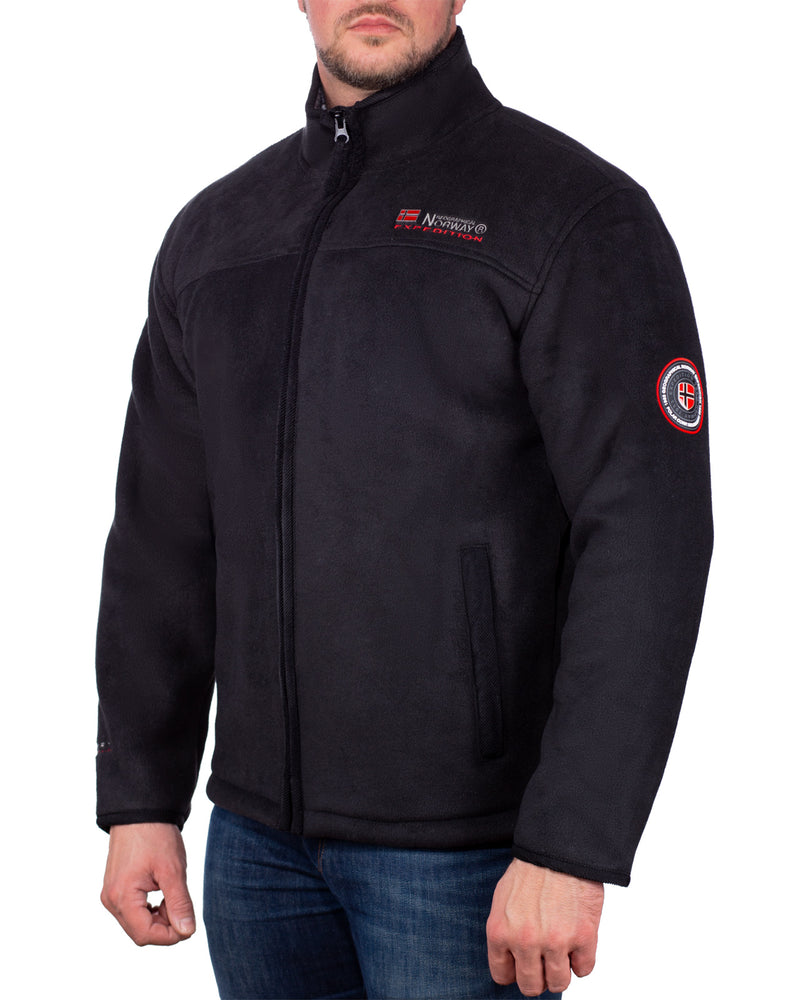 Herren Regular Fit Jacke usine - Black