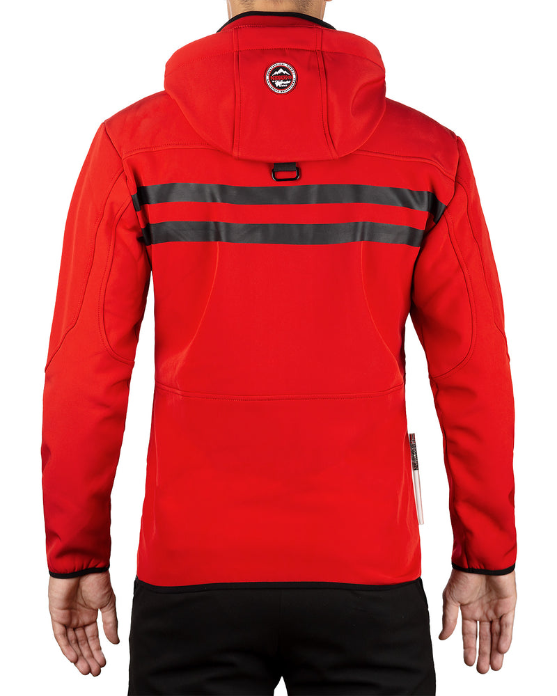 Herren Regular Fit Softshelljacke royaute men - ASSORT Red