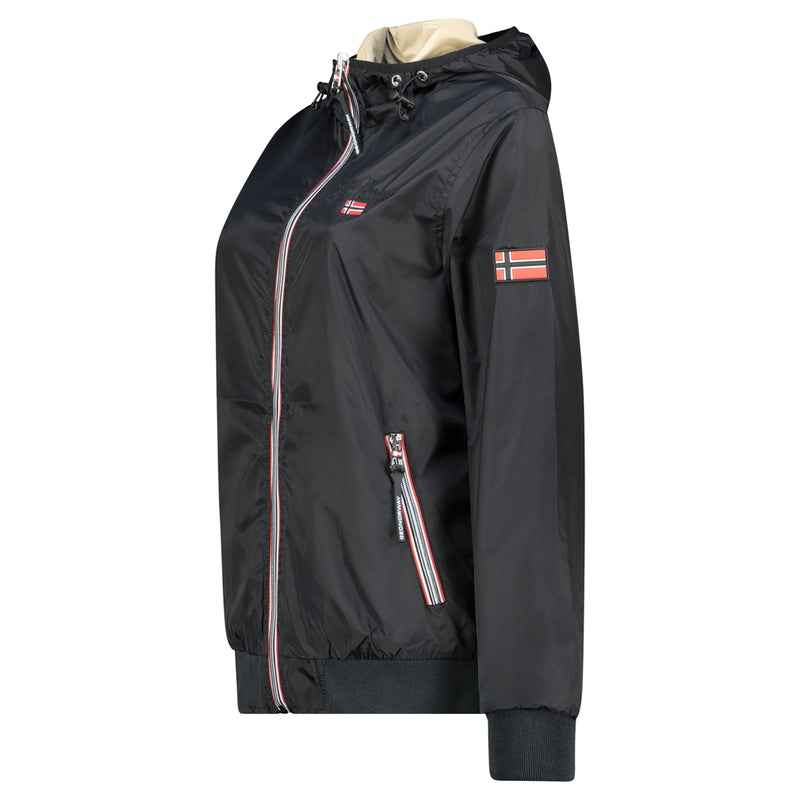 Damen Relaxed Fit Jacke Windabweisend arrivial lady - Black