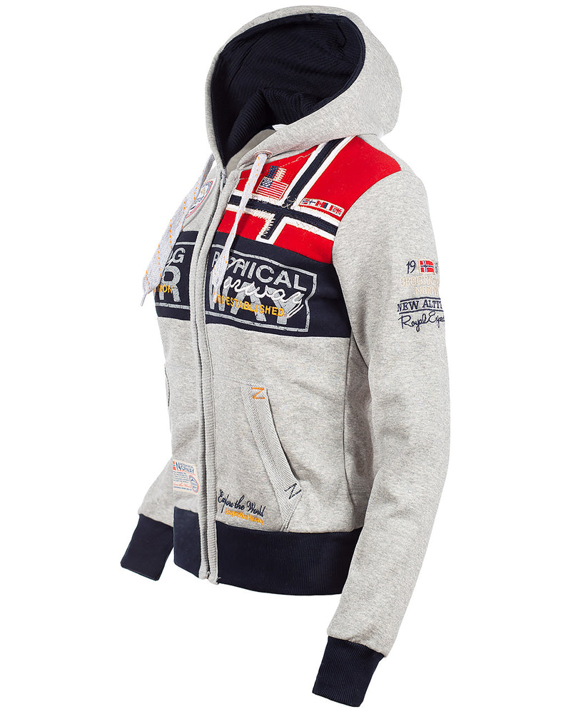 Damen Regular Fit Jacke flyer - Blended Grey