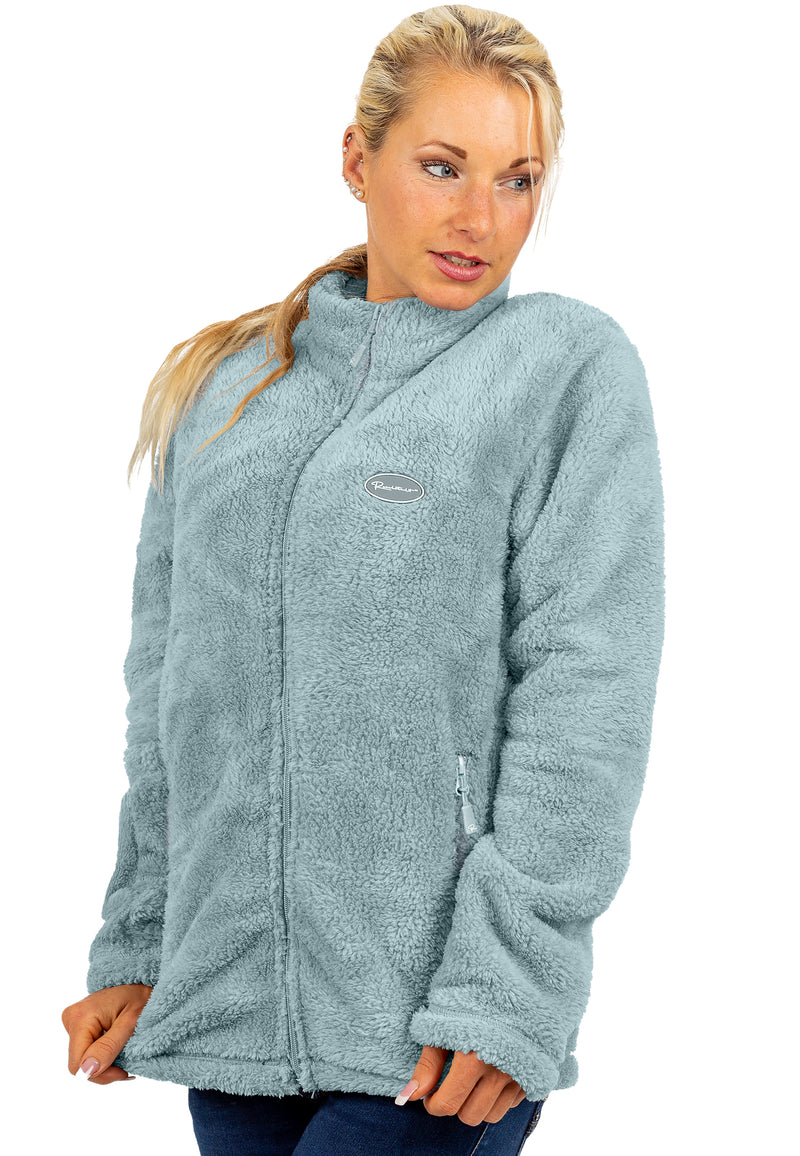 Damen Regular Fit Fleecejacke Kuschelige 22RSW002 - Mint