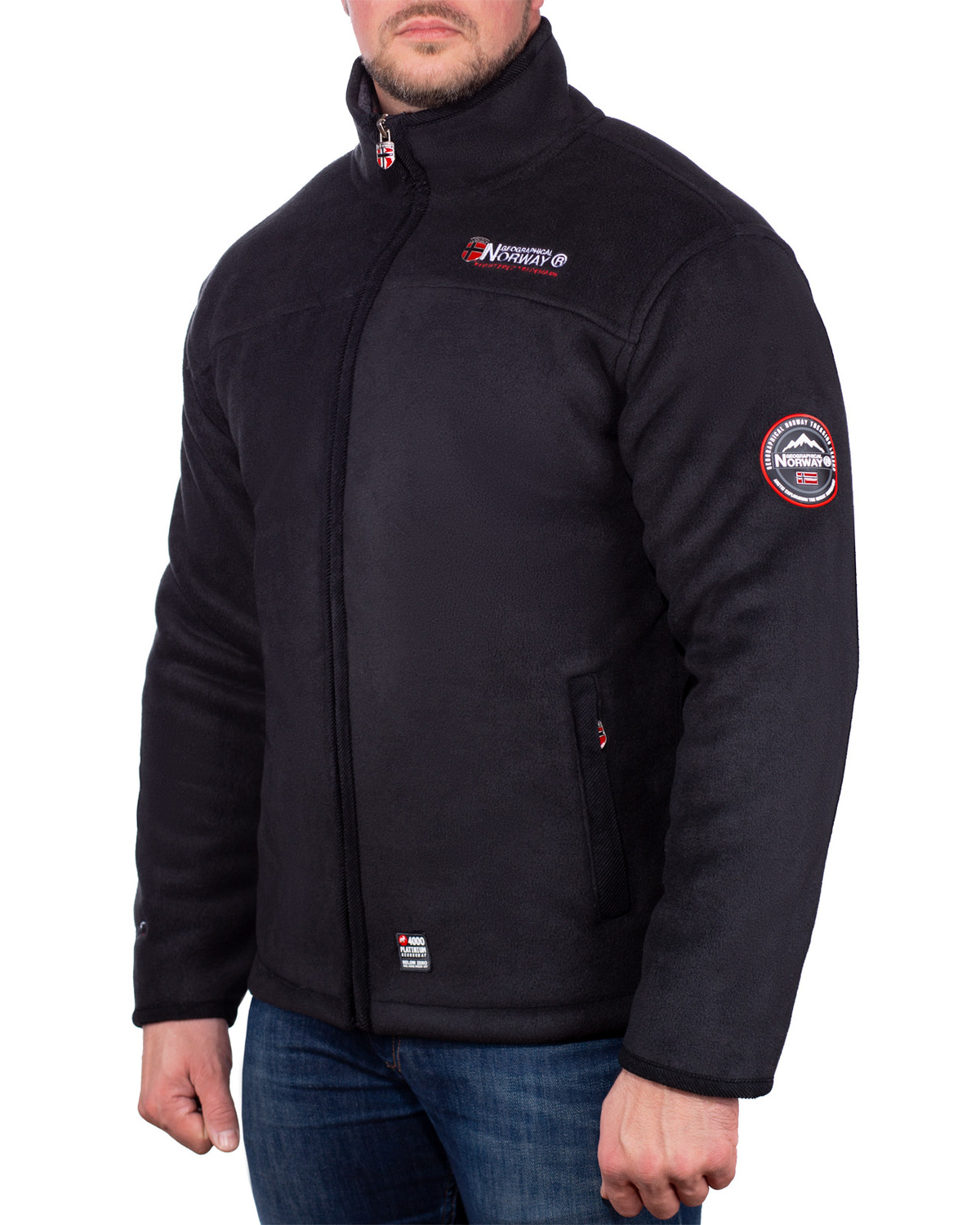 Herren Regular Fit Jacke ubolt in Black – Geographical Norway – Ansicht 3