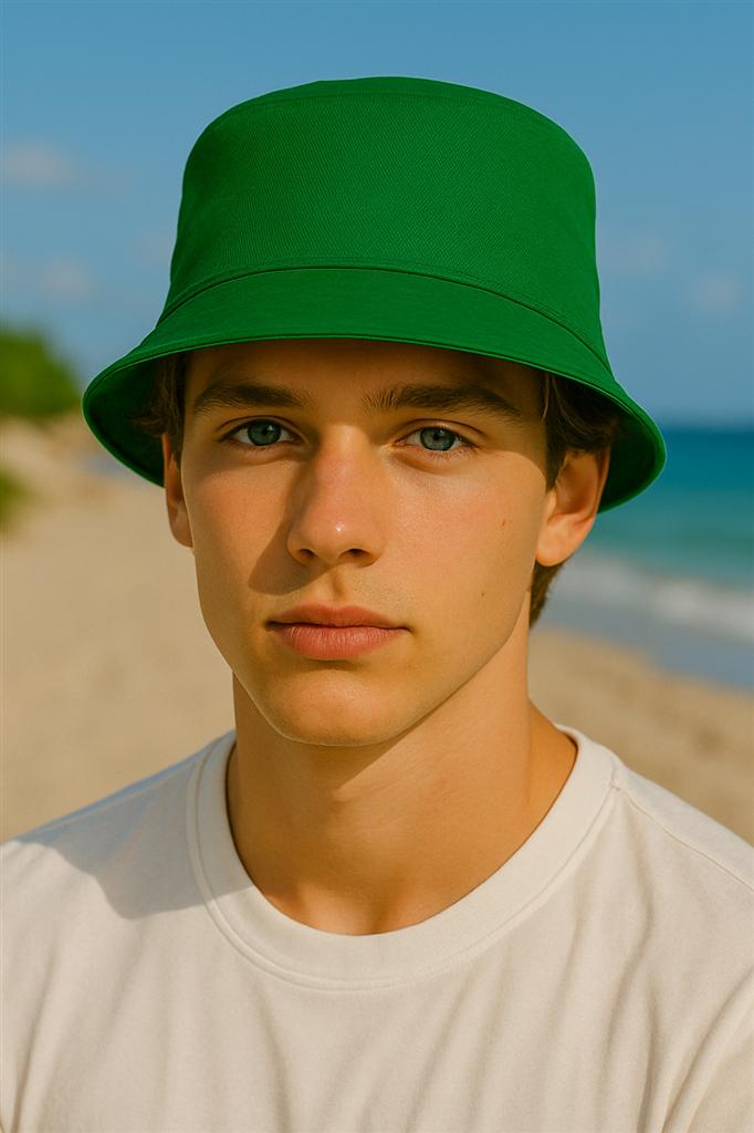 Herren Regular Fit Anglerhut 25RS074 - Green
