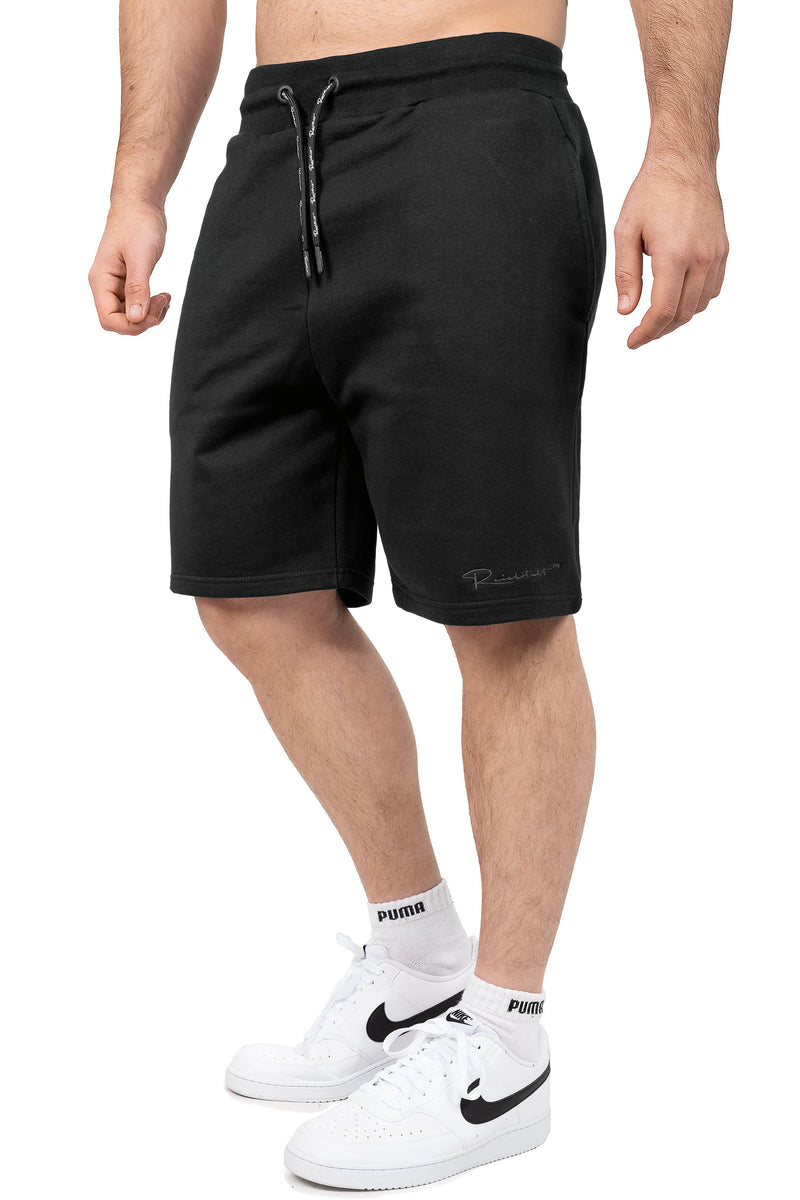 Herren Regular Fit Shorts S-23RS036 - Black