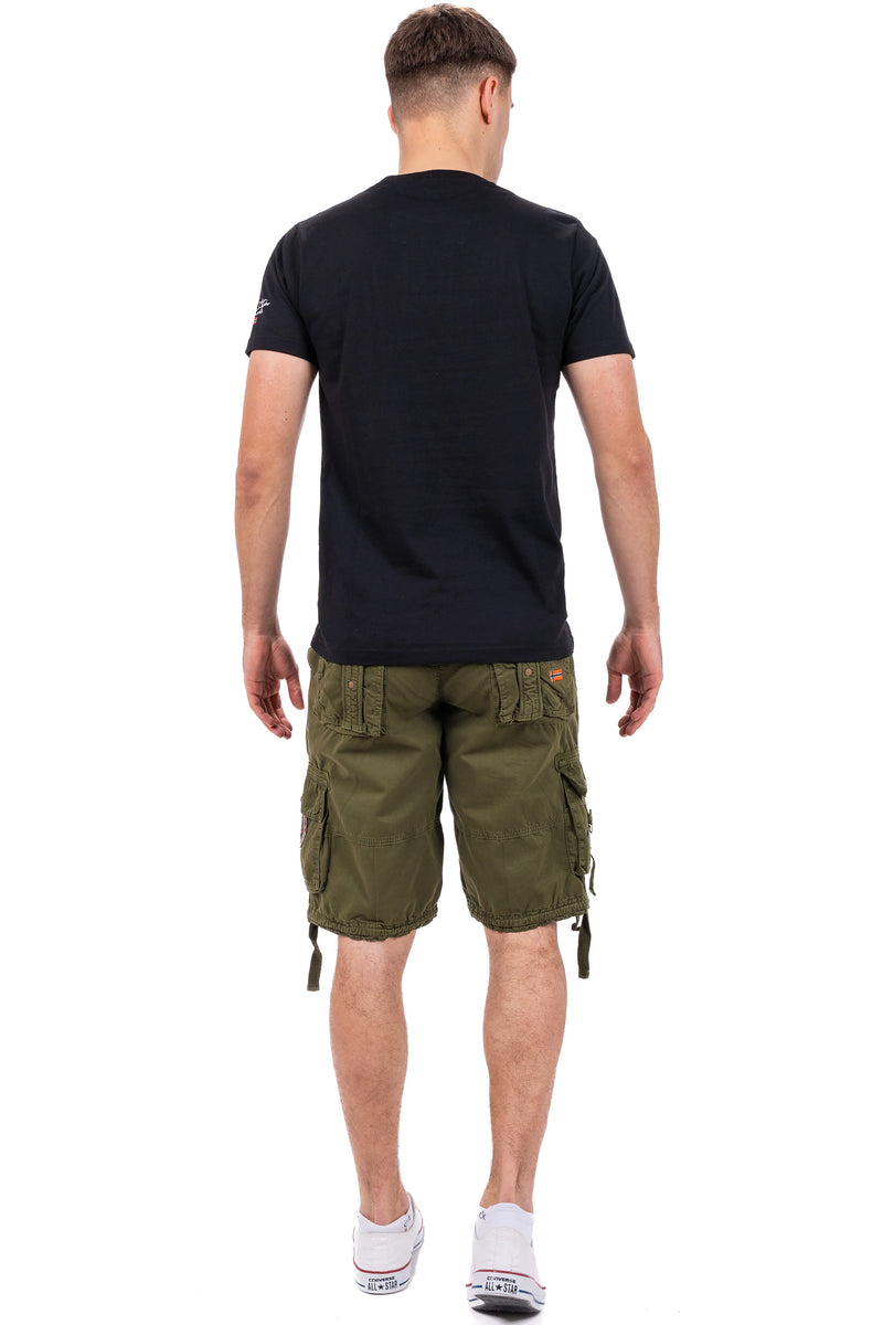 Herren Regular Fit T-Shirt jiami men - Black