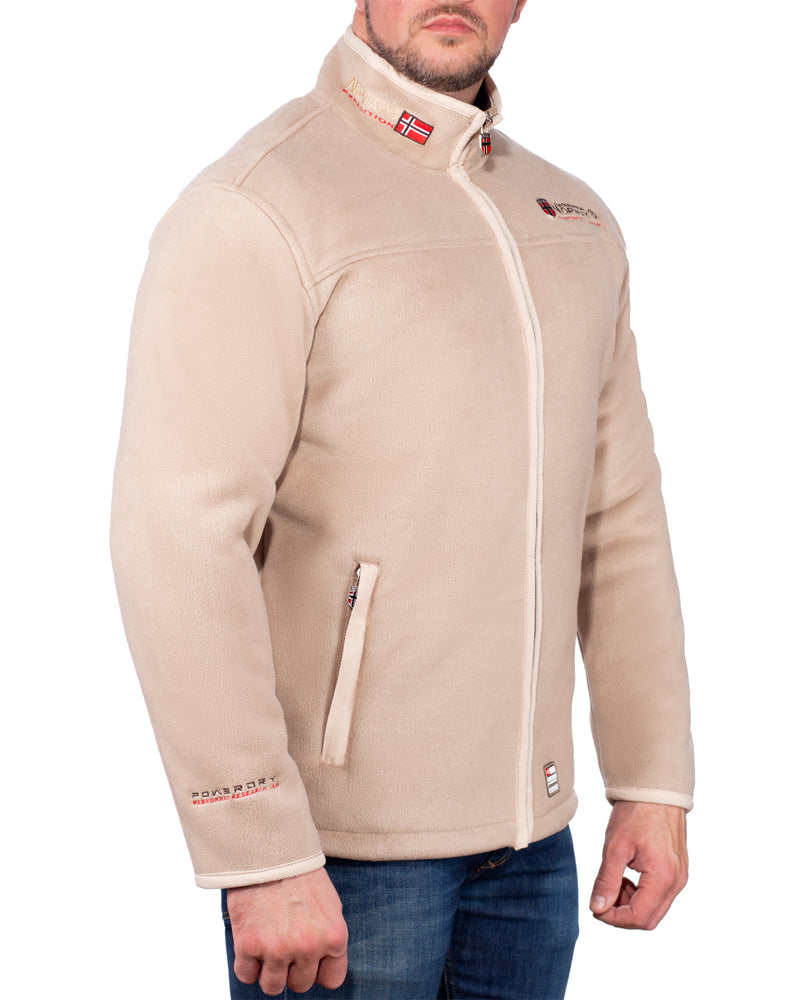 Herren Regular Fit Jacke ubolt - Camel