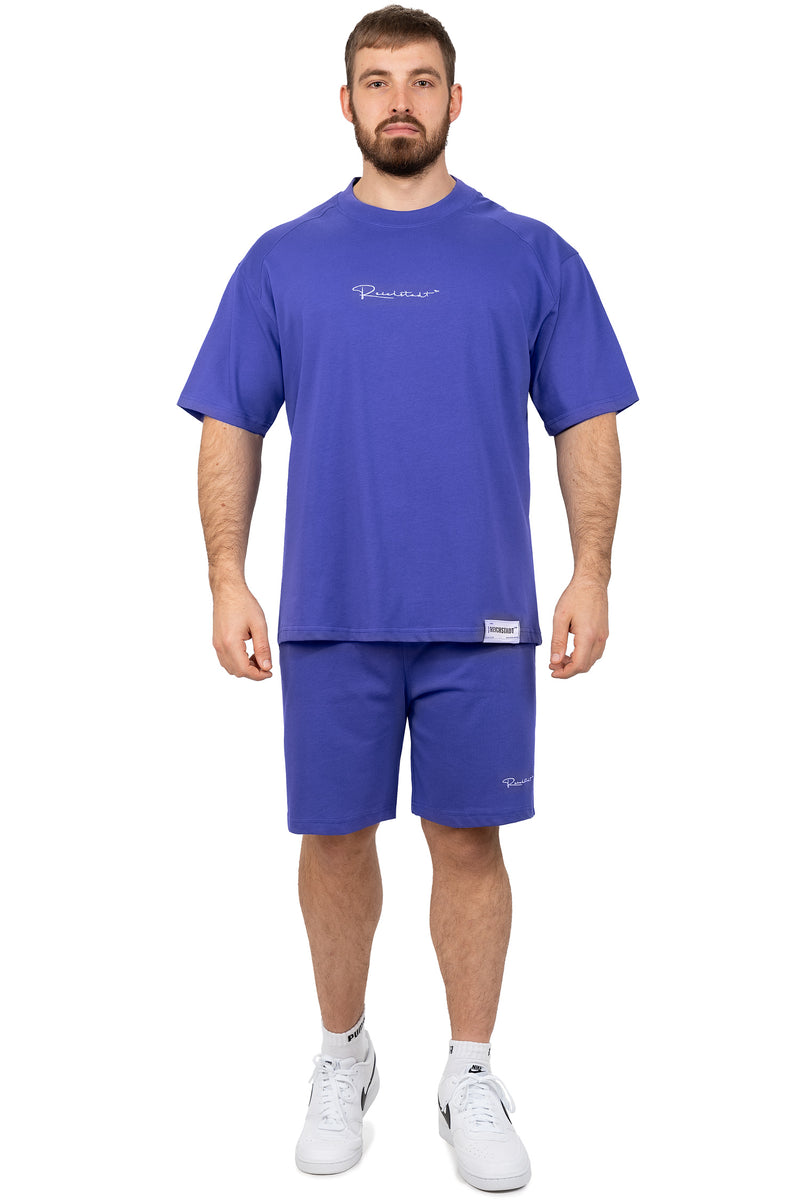 Herren Oversized T-Shirt 22RS033 - Light Purple