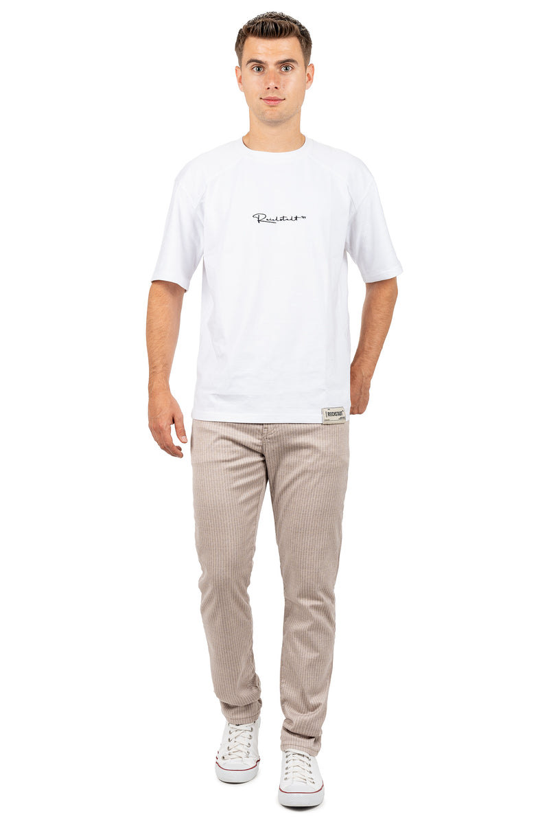 Herren Slim Fit Hose Mid Waist CD841 - Beige