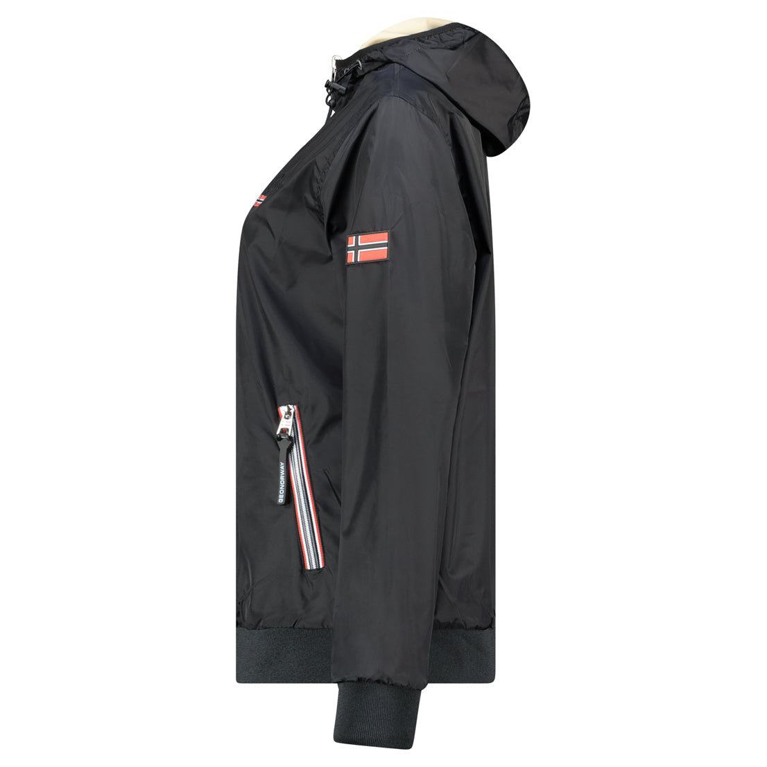 Damen Relaxed Fit Jacke Windabweisend arrivial lady in Black – Geographical Norway – Ansicht 4