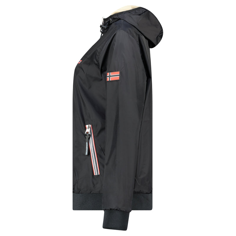 Damen Relaxed Fit Jacke Windabweisend arrivial lady - Black