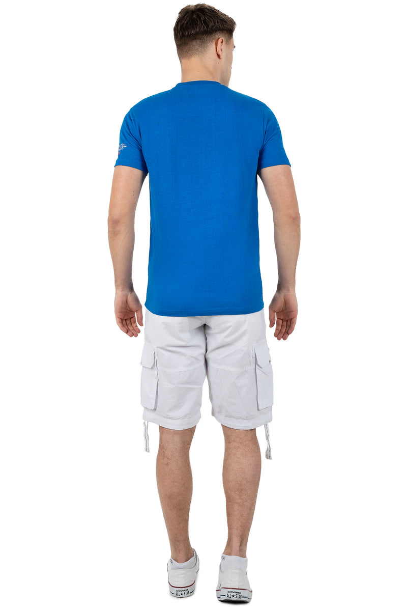 Herren Regular Fit T-Shirt jiami men - Royal Blue