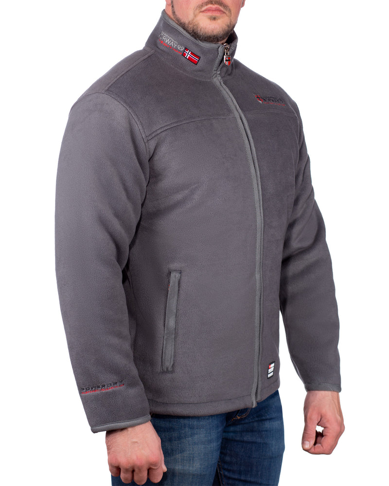 Herren Regular Fit Jacke ubolt - Dark-Grey-Black