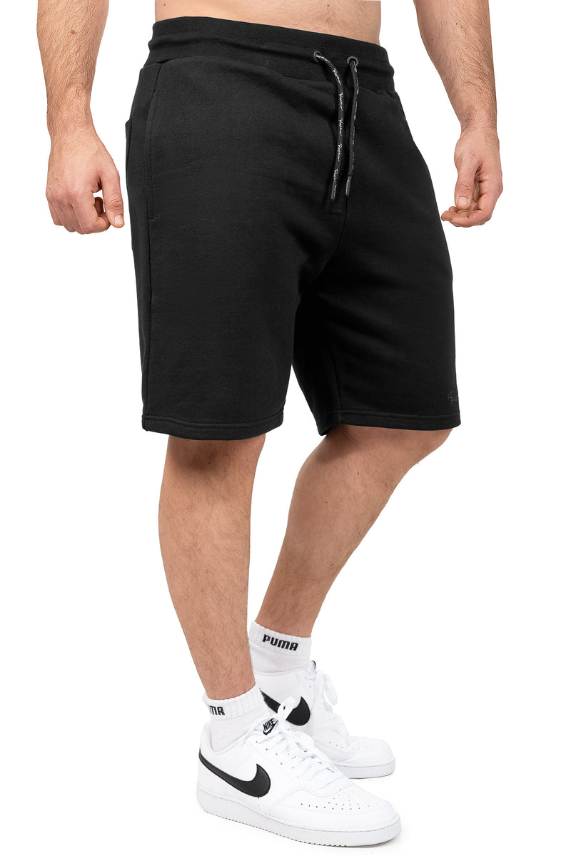 Herren Regular Fit Shorts S-23RS036 - Black