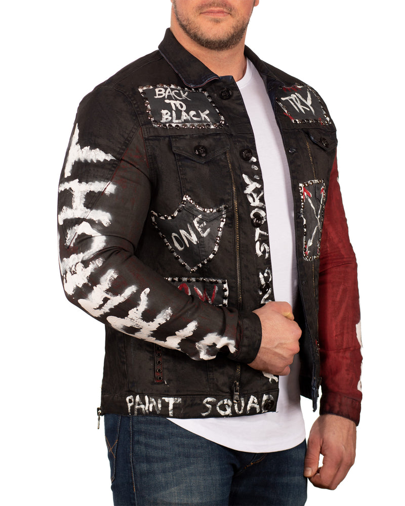 Herren Regular Fit Jacke CJ248 - Black