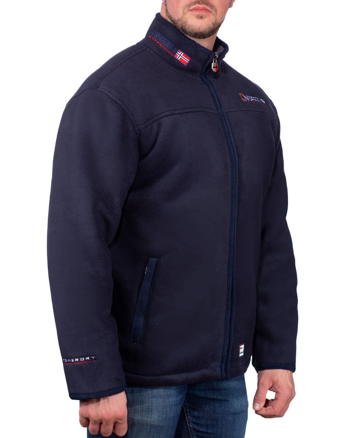 Herren Regular Fit Jacke ubolt in Navy – Geographical Norway – Ansicht 4