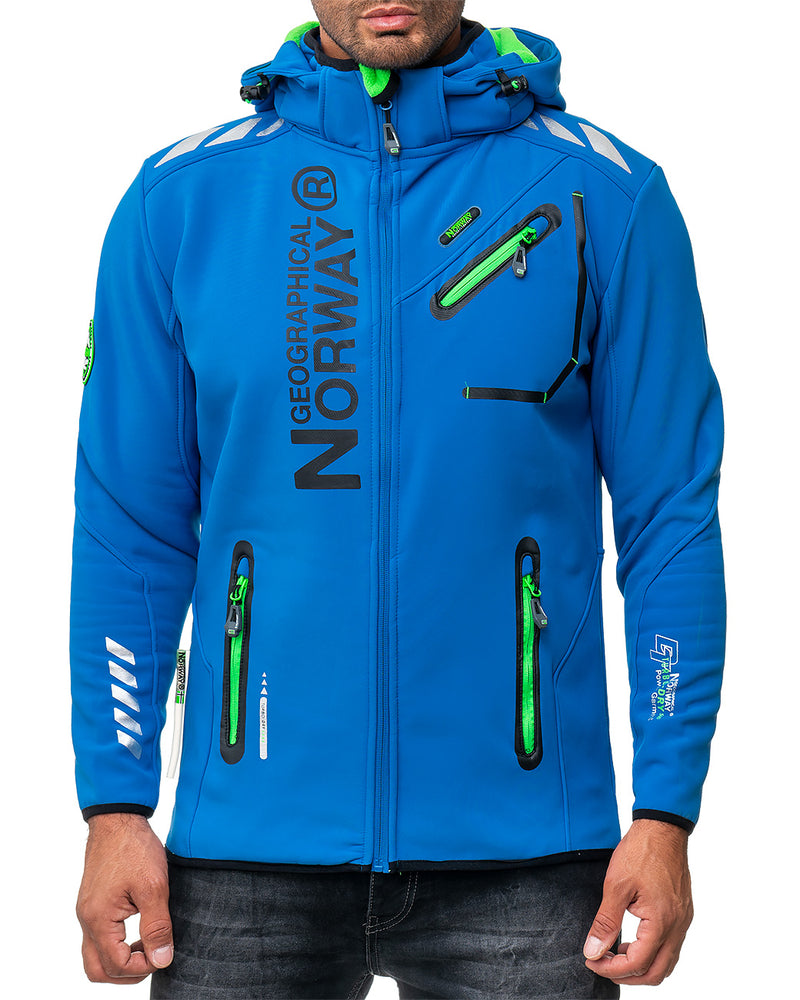 Herren Regular Fit Softshelljacke royaute men - Blue