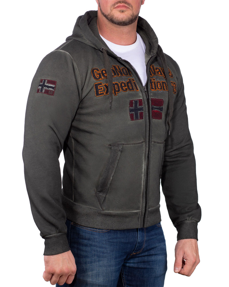 Herren Regular Fit Jacke gimdo - Khaki