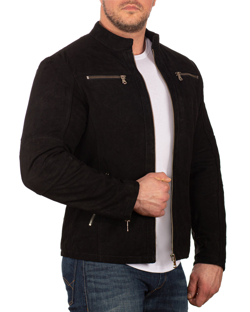 Herren Slim Fit Jacke 20RS21LUX - Black