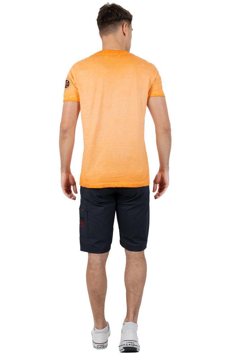 Herren Regular Fit T-Shirt joasis - Orange