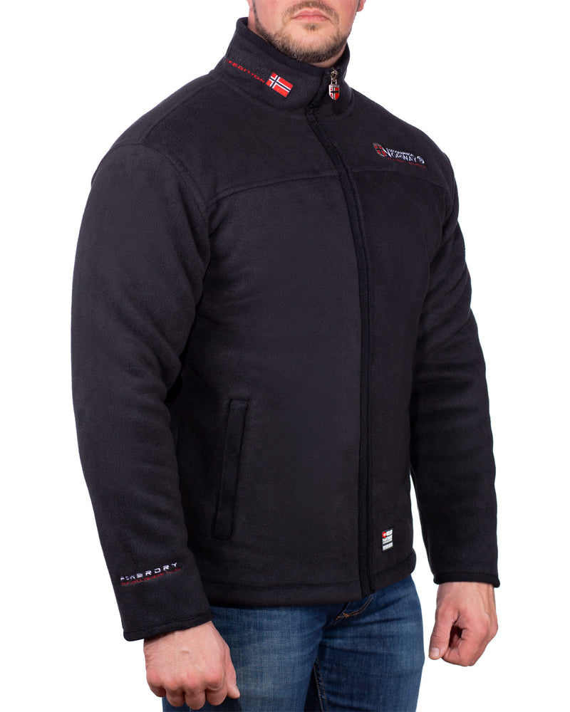 Herren Regular Fit Jacke ubolt - Black