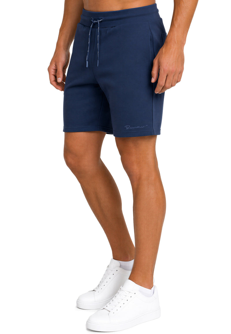 Herren Regular Fit Shorts Marken-Stick 23RS036 - Dark Blue
