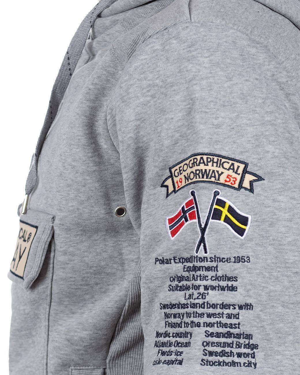 Herren Regular Fit Hoodie gymclass men - Blended Grey