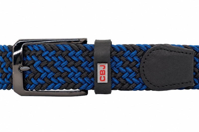 Herren Stoffgürtel CG188 - Black-Blue
