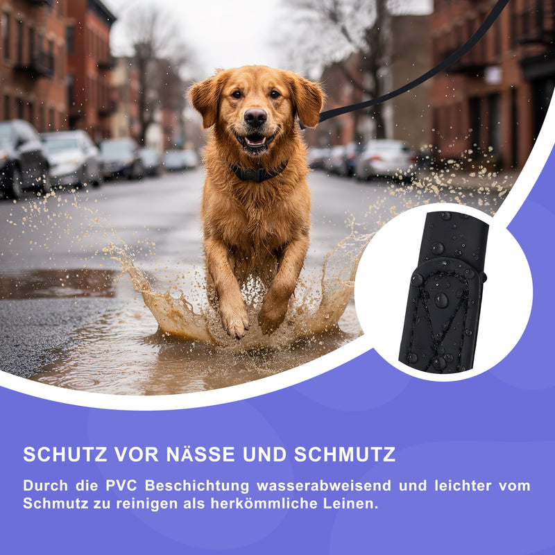 RS Pets Hundeleine PVC 25RSP086 - Black