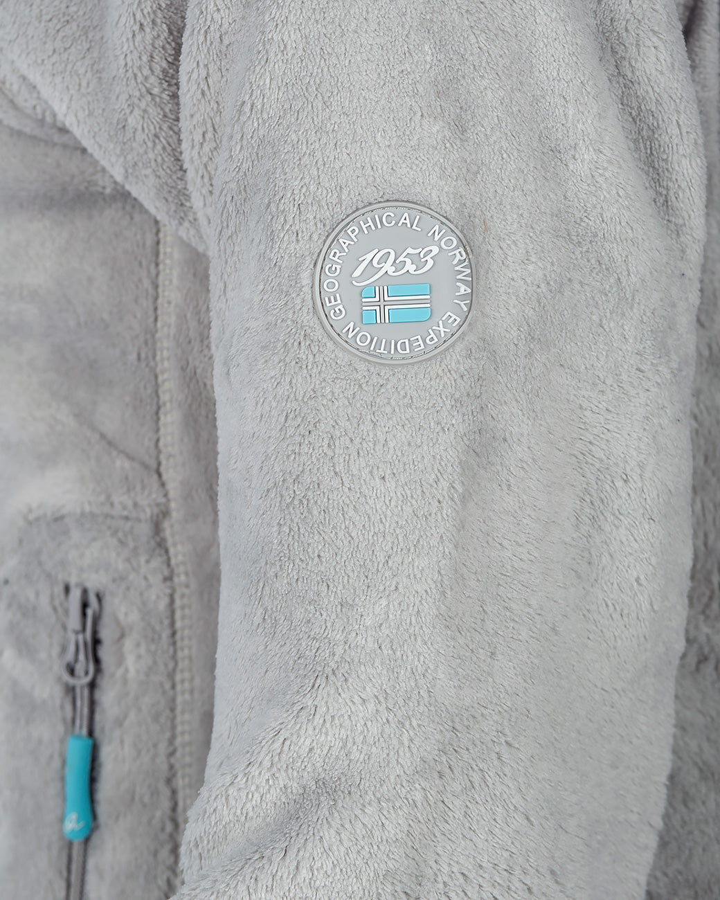 Damen Regular Fit Jacke upaline - Light Grey