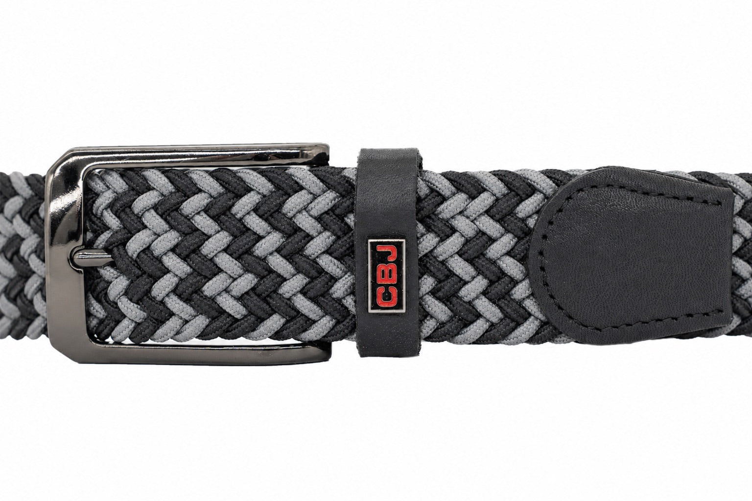 Herren Stoffgürtel CG188 - Black-Grey