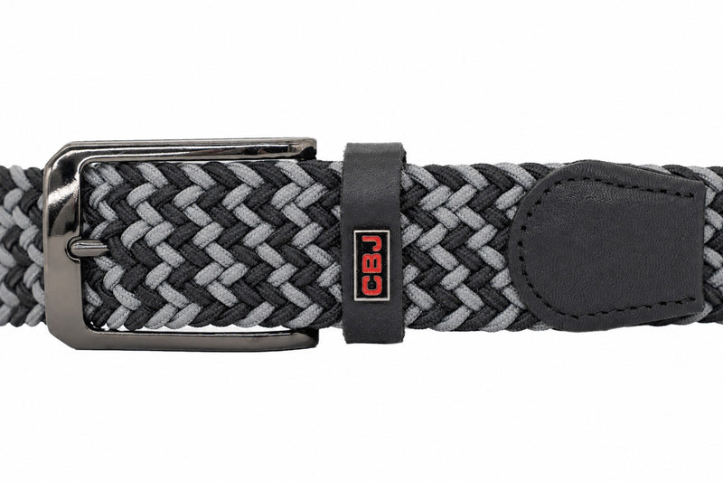 Herren Stoffgürtel CG188 - Black-Grey