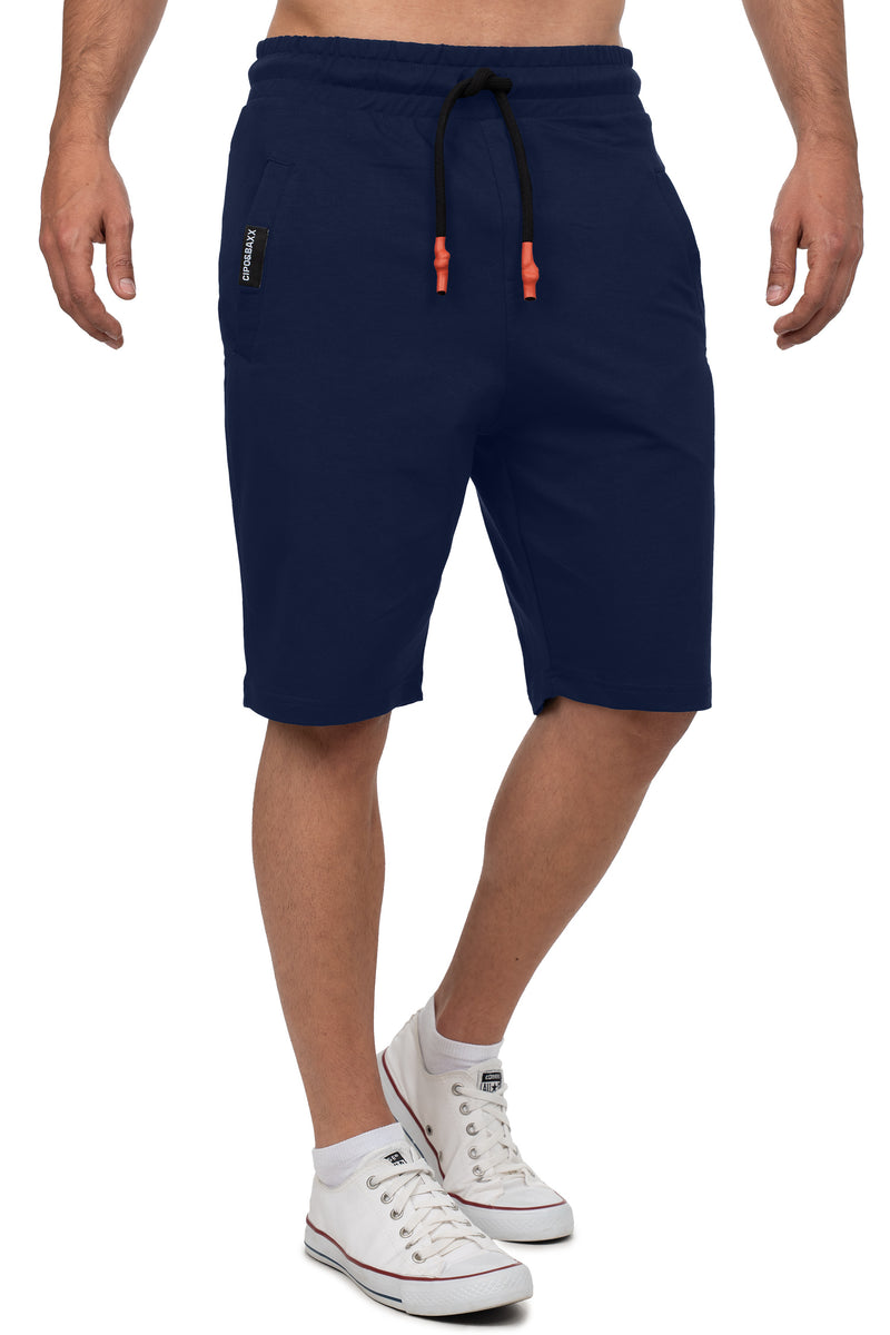 Herren Regular Fit Shorts Mid Waist CK271 - Navy