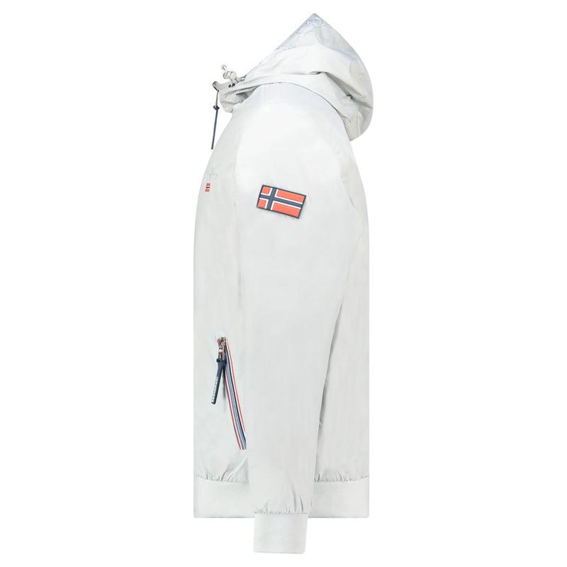 Herren Regular Fit Jacke Wendbar arrivial men - Light Grey