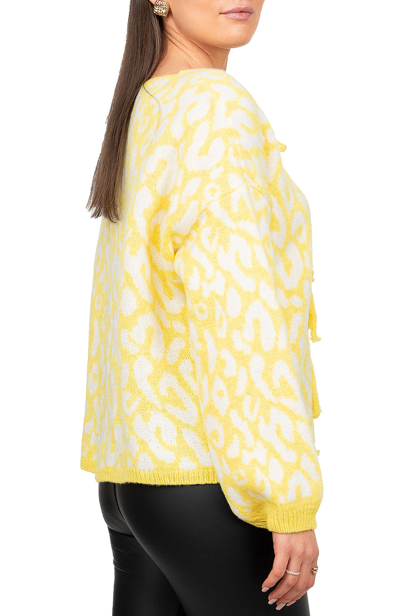 Damen Relaxed Fit Jacke 25RSW069 - Yellow