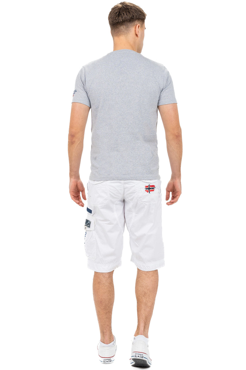 Herren Regular Fit T-Shirt jiami men - Blended Grey