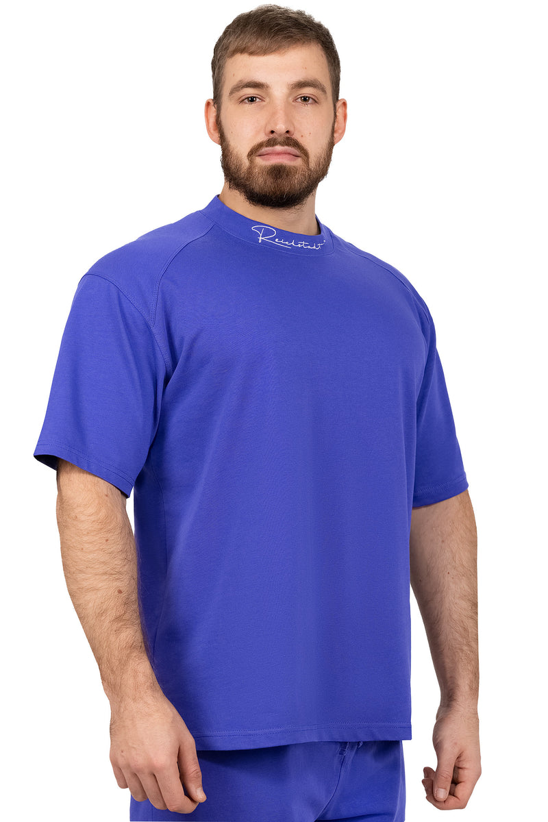 Herren Relaxed Fit T-Shirt S-23RS041 - Light Purple