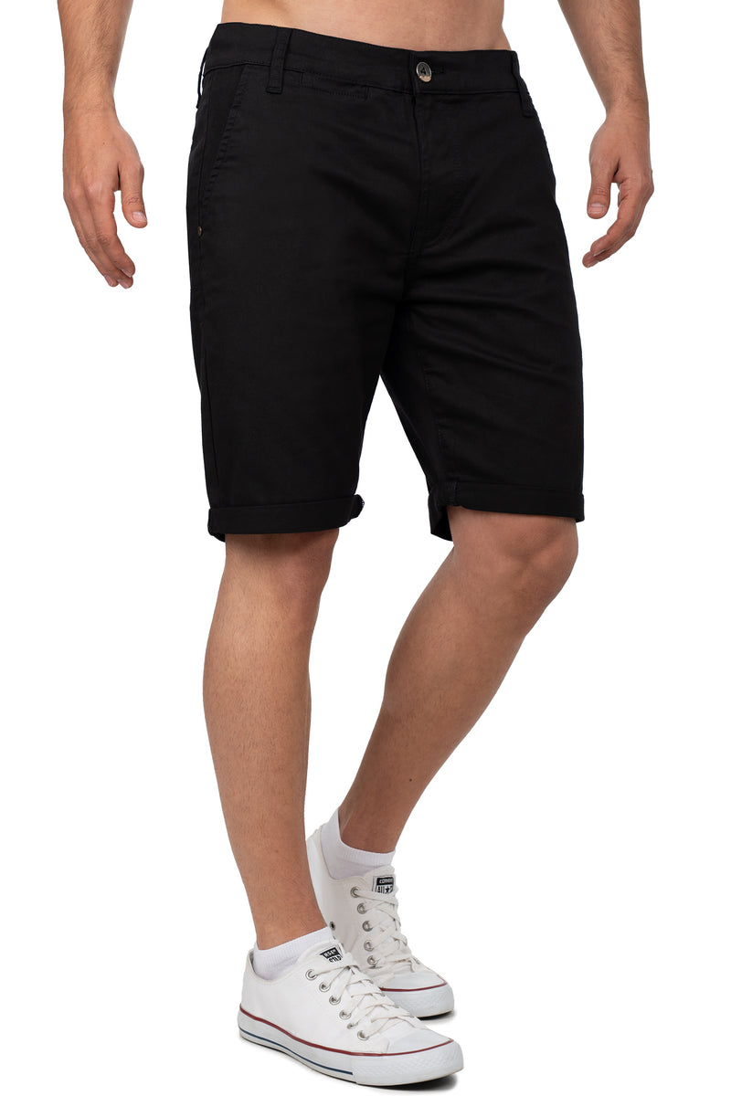 Herren Regular Fit Shorts Logo-Detail CK272 - Black
