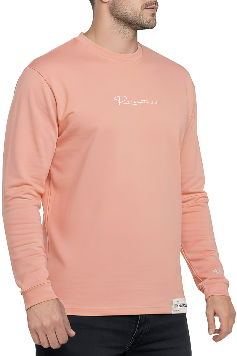 Herren Oversized Langarm Shirt 23RS042 - Old Pink