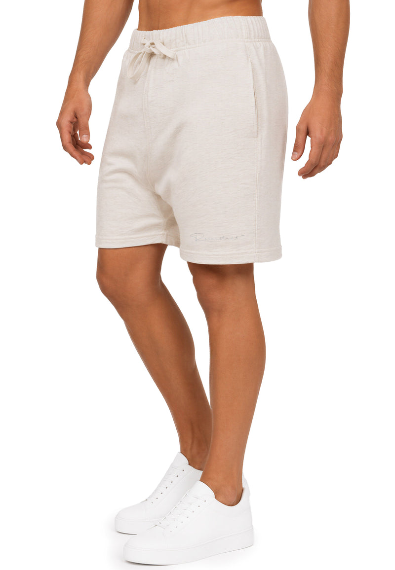 Herren Regular Fit Shorts Mid Waist 25RS072 - Oat Grey