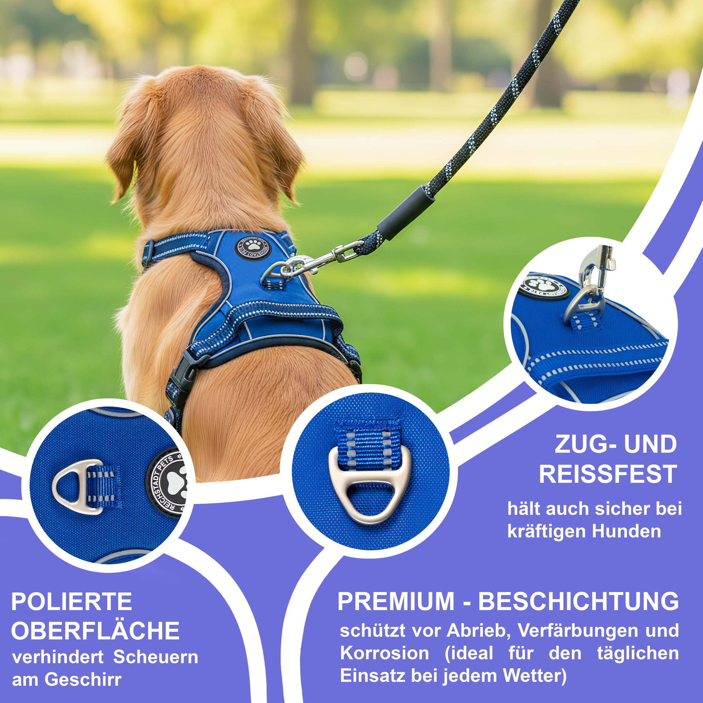 RS Pets Hundegeschirr 25RSP083 - Blue