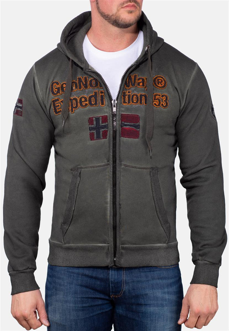 Herren Regular Fit Jacke gimdo - Khaki